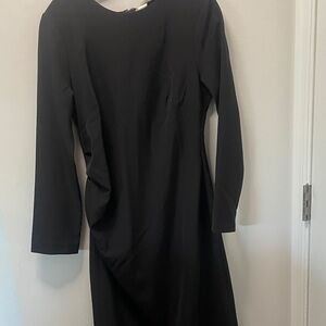 H&M Classic Black Long Sleeve Dress